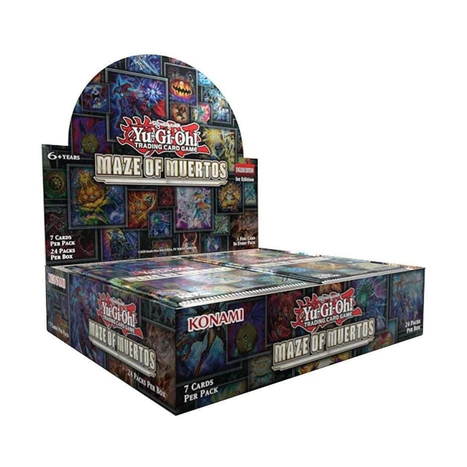 Yu-Gi-Oh! Maze of Muertos Booster Box : Amazon.com.br: Brinquedos